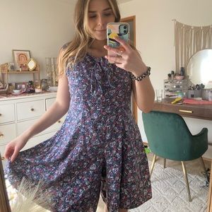 Vintage Floral Romper!